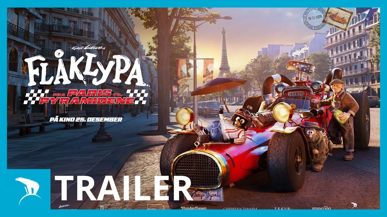 Fl&aring;klypa - Fra Paris til Pyramidene | P&aring; kino 25. desember | Official Teaser