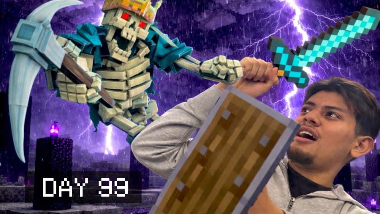 3 IDIOTS vs MINECRAFT’S DEADLIEST Mod (100 days)