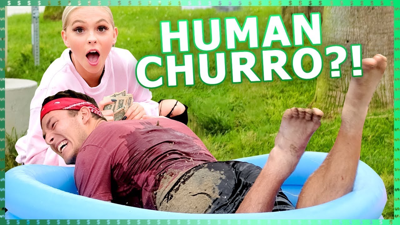 HUMAN CHURRO CHALLENGE | Do it for the Dough w/ Jordyn Jones & Josh Killacky