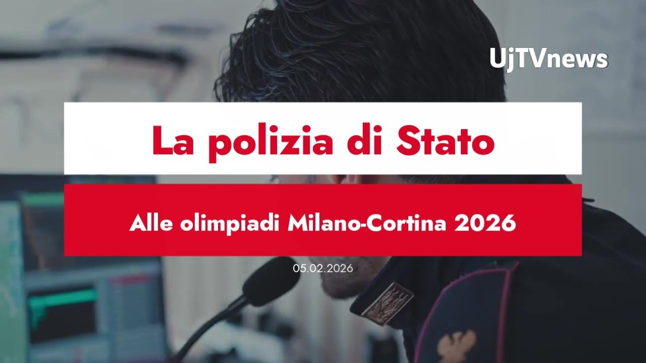 La polizia di Stato alle olimpiadi Milano Cortina 2026