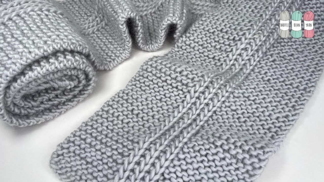 Quick & Easy Chunky Knit Scarf - Perfect for Beginners!