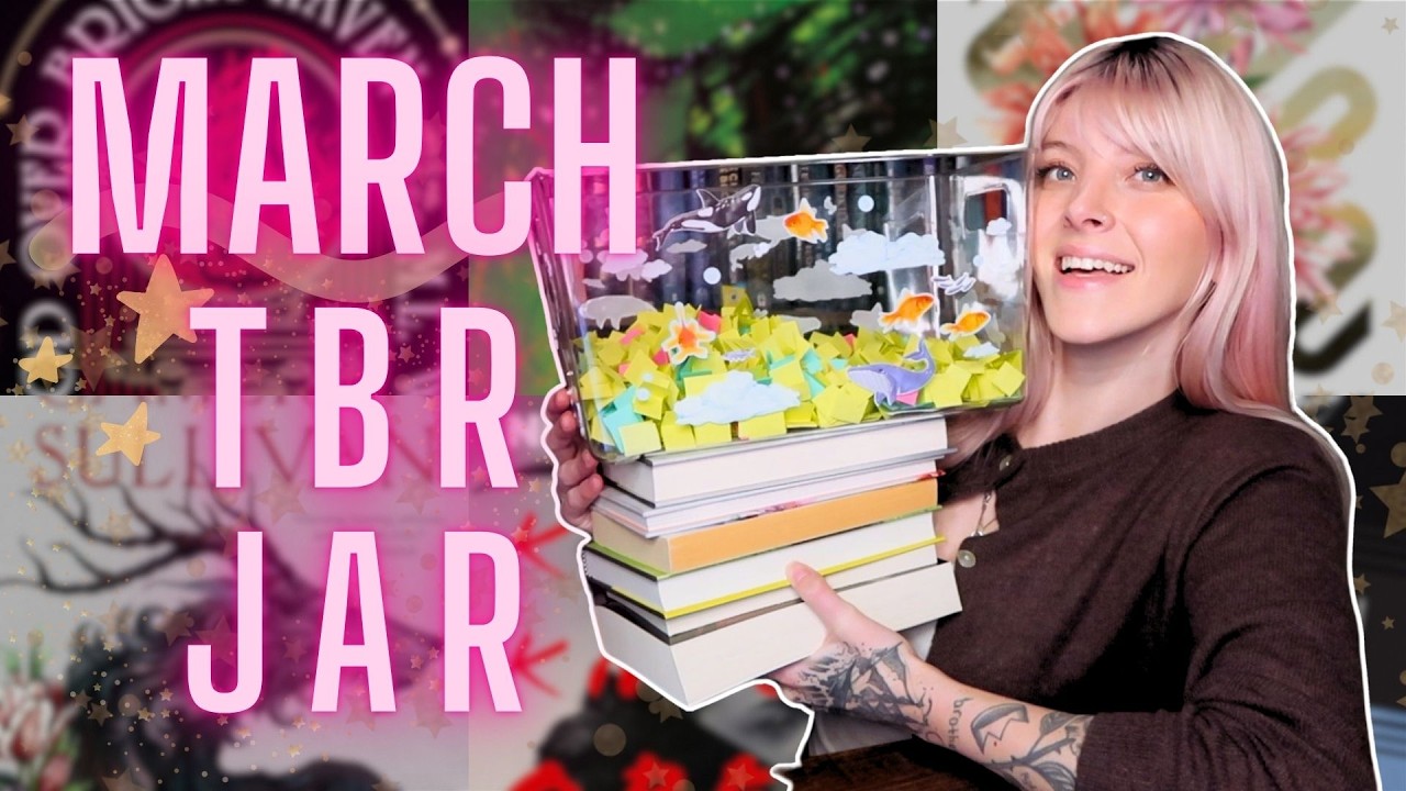 TBR JAR chooses my march books! 📚🐠