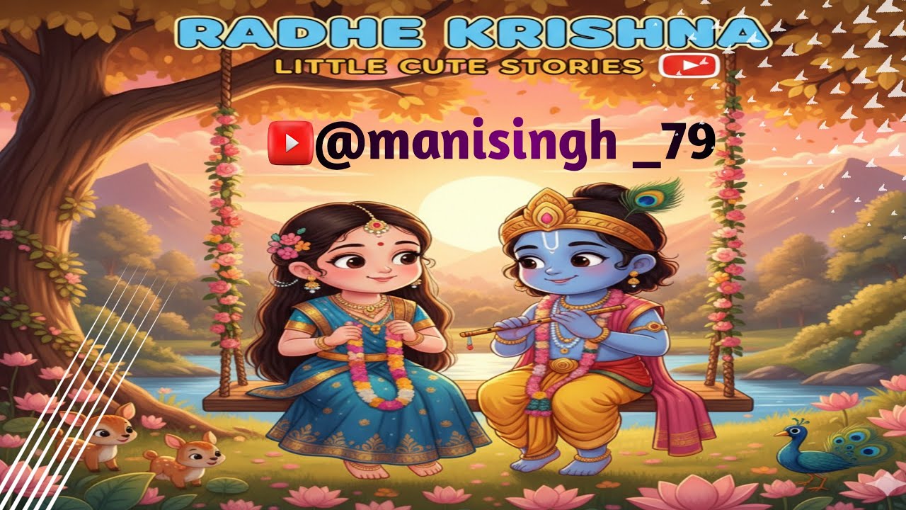 Radha ji se milne gye krishna jii #tranding #longvideo #viralvideo #animetoons #pramanandjimaharaj 