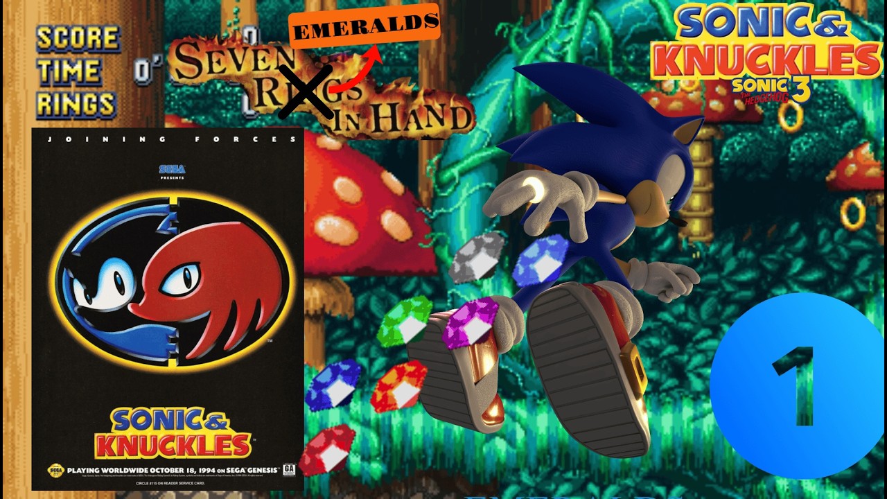 ARRANCA SONIC & KNUCKLES!! El CAZADOR de las SUPER ESMERALDAS | Sonic & Knuckles Cap 1 || Lean465GT