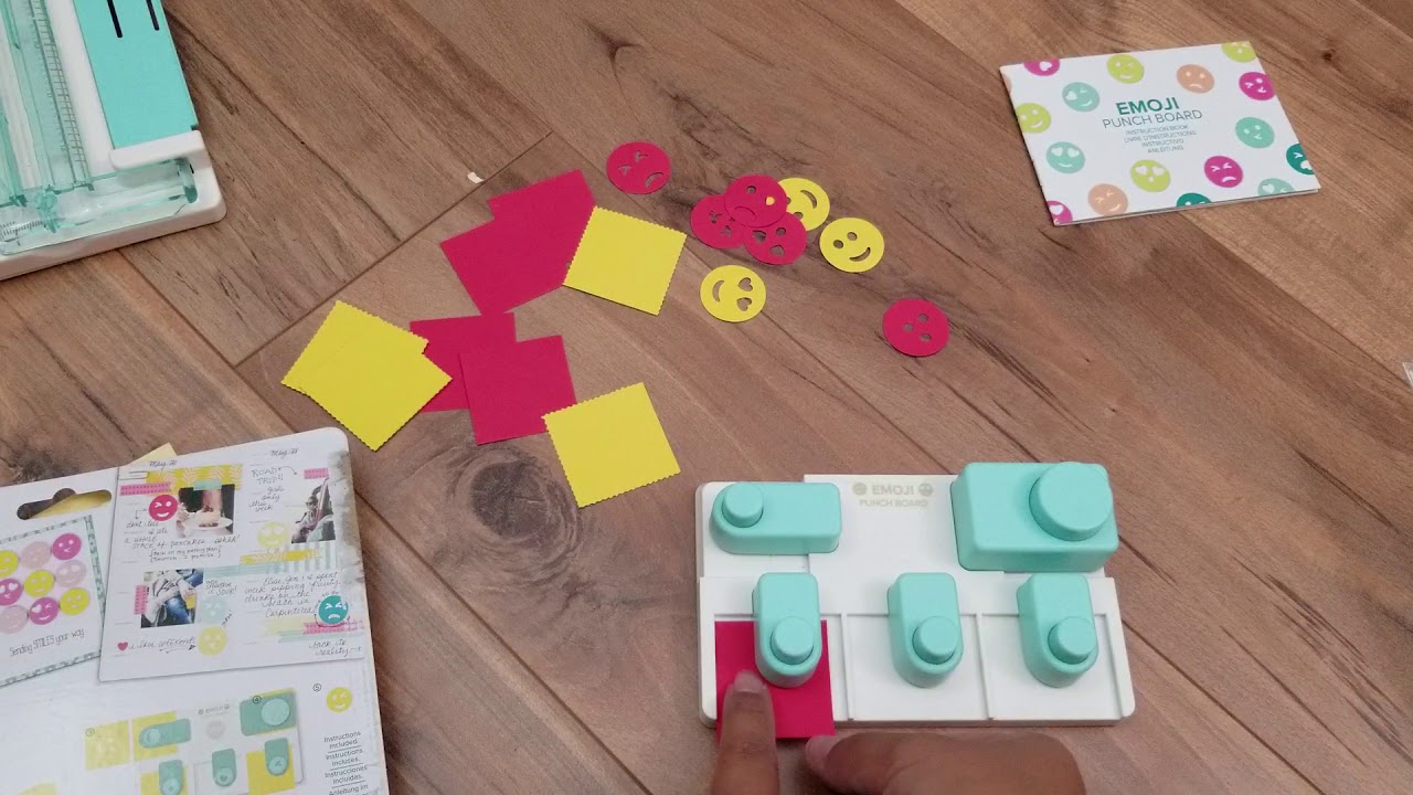 WRMK // We R Memory Keepers Emoji Punch Board Tutorial