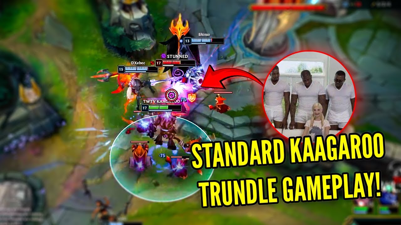 STANDARD KAAGAROO TRUNDLE GAMEPLAY (R*NGED TOP EDITION) - Trundle vs. Vladimir