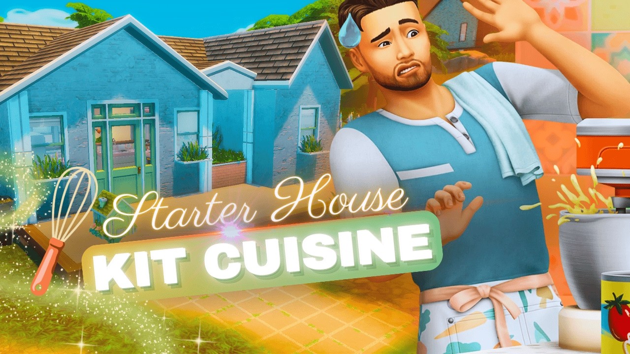 Starter Kit - Passion CUISINE 👩‍🍳 Construction Sims 4