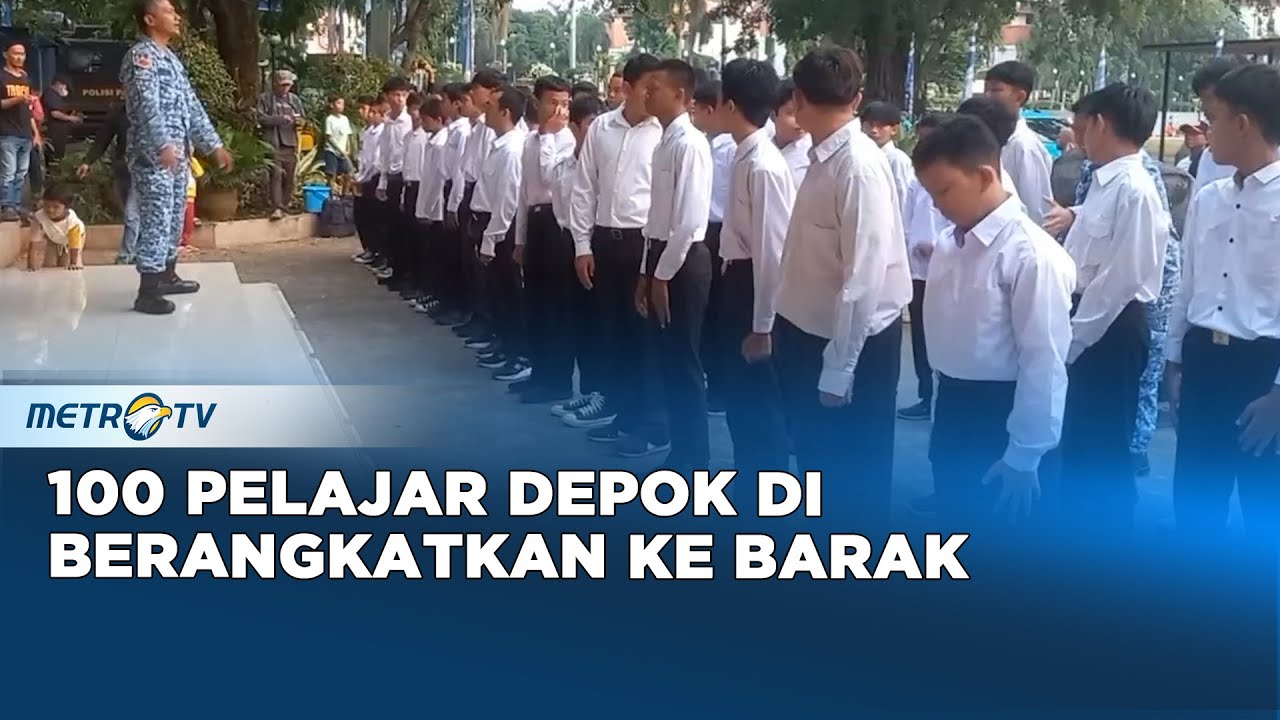 Pelajar Kota Depok Akan Ikuti Pembinaan Karakter dan Bela Negara