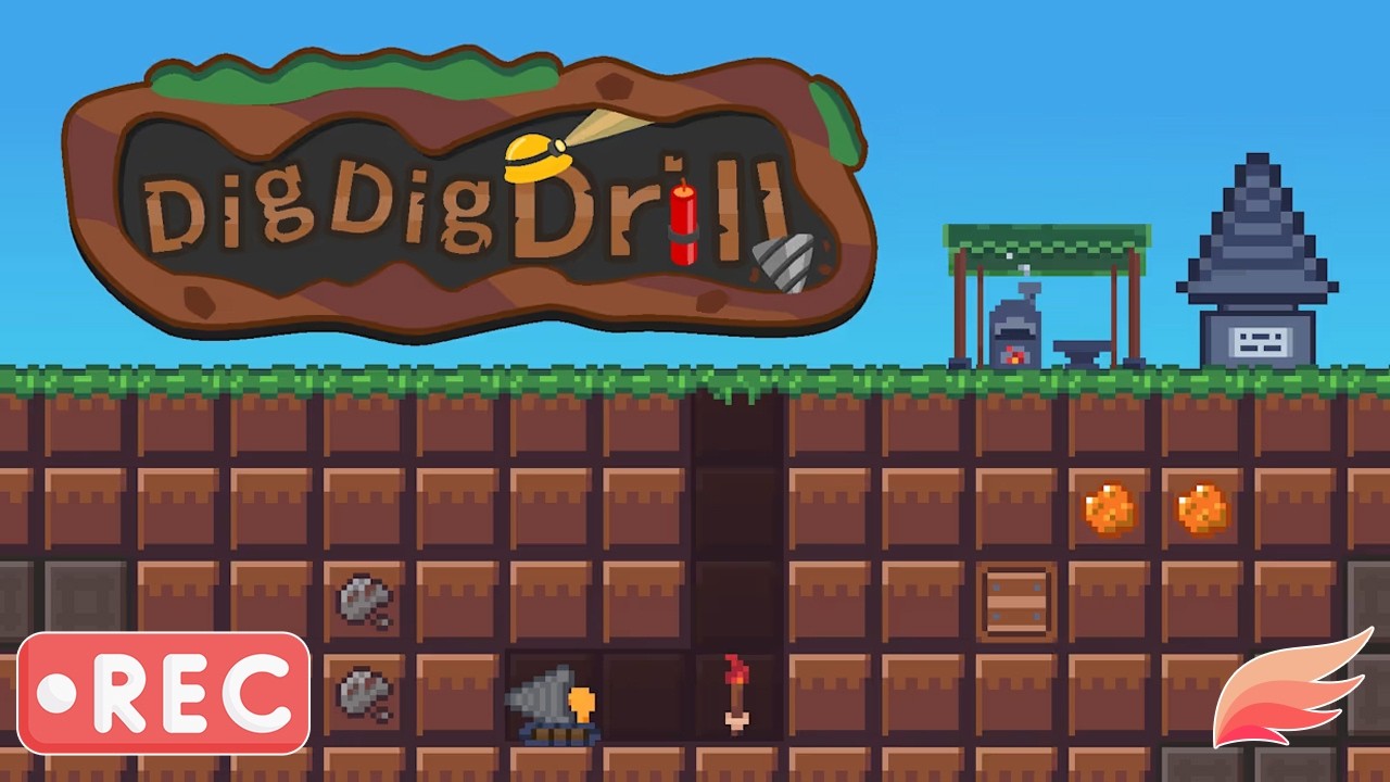 Phenexa - DigDigDrill (Gameplay & First Impressions)