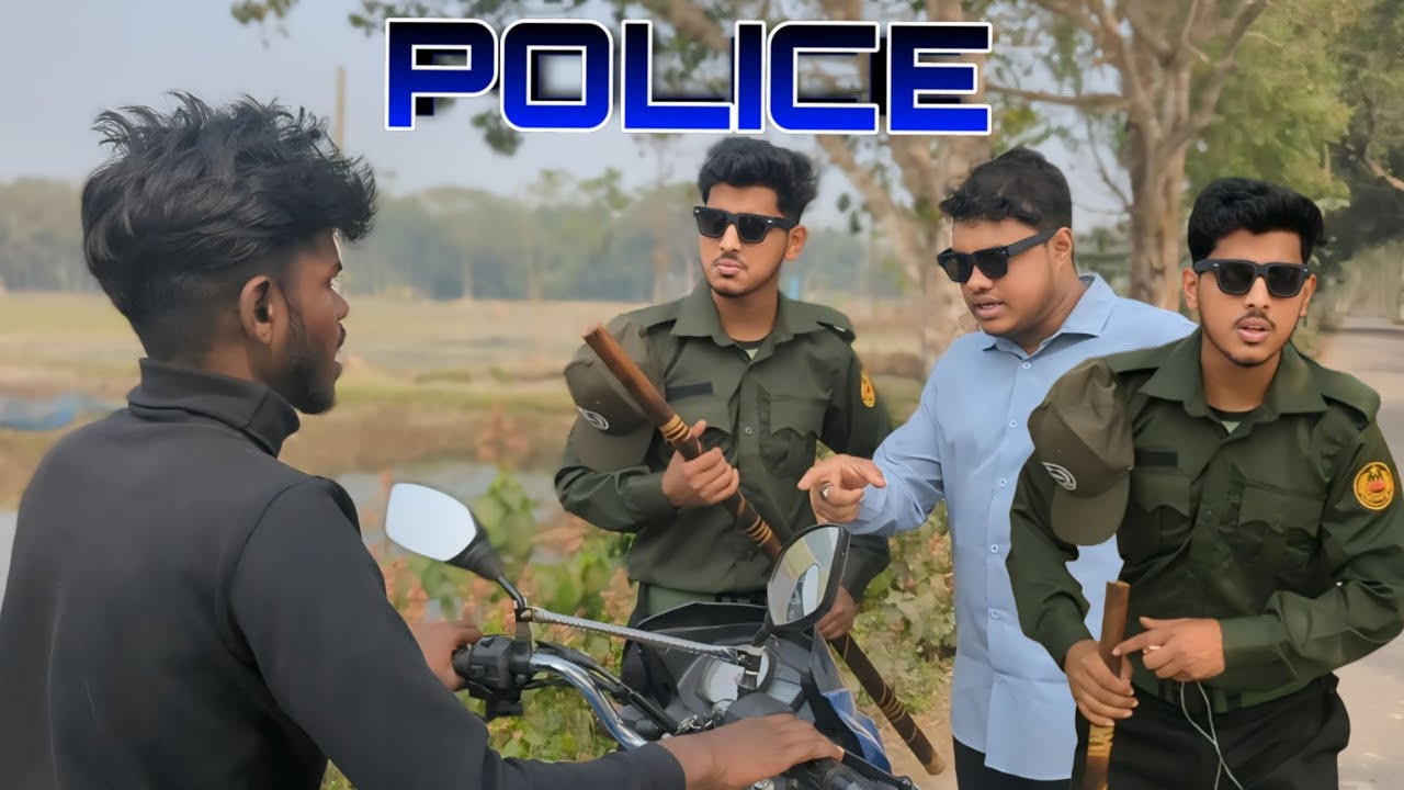 Police (রাগী পুলিশ) #funny @TSVAI 