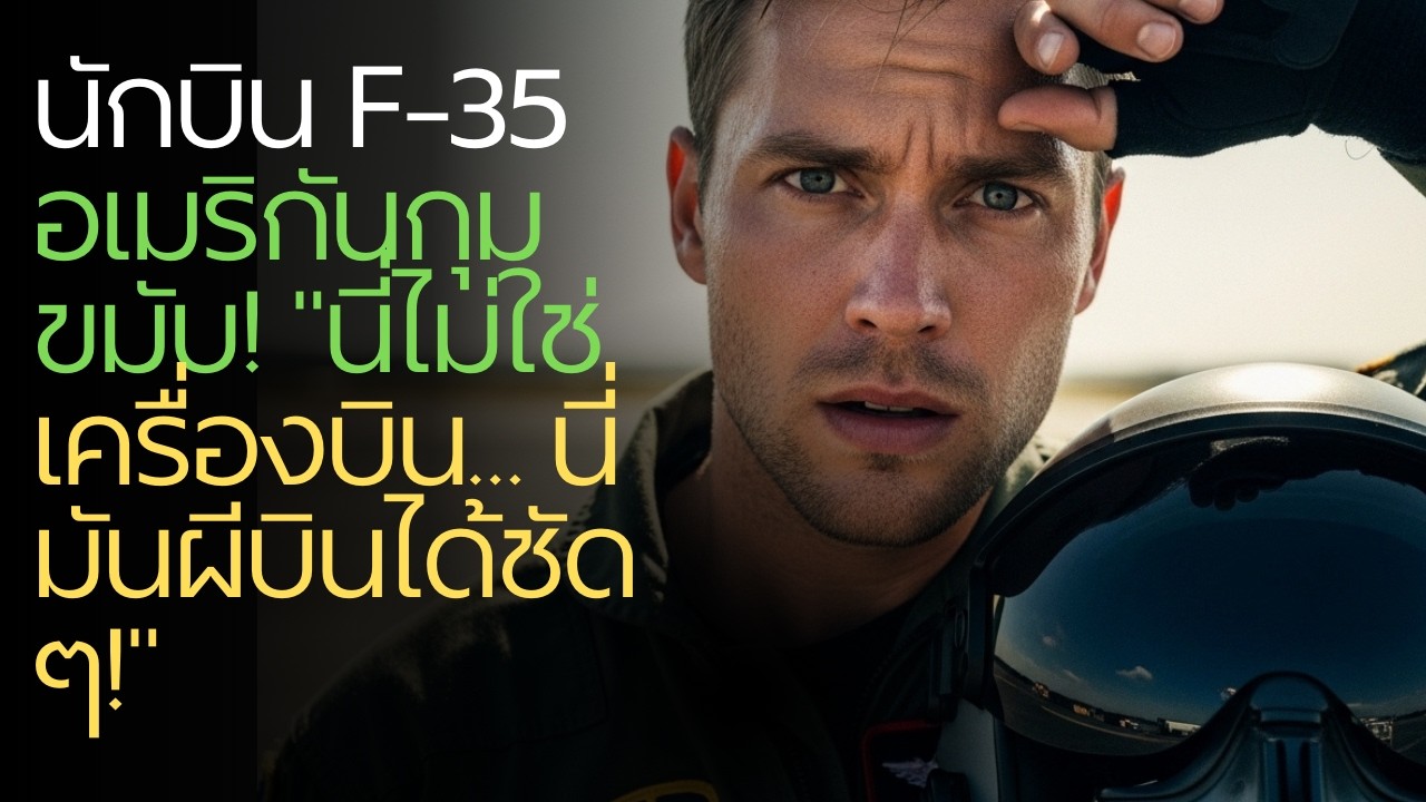 นักบิน F-35 อเมริกันกุมขมับ! 