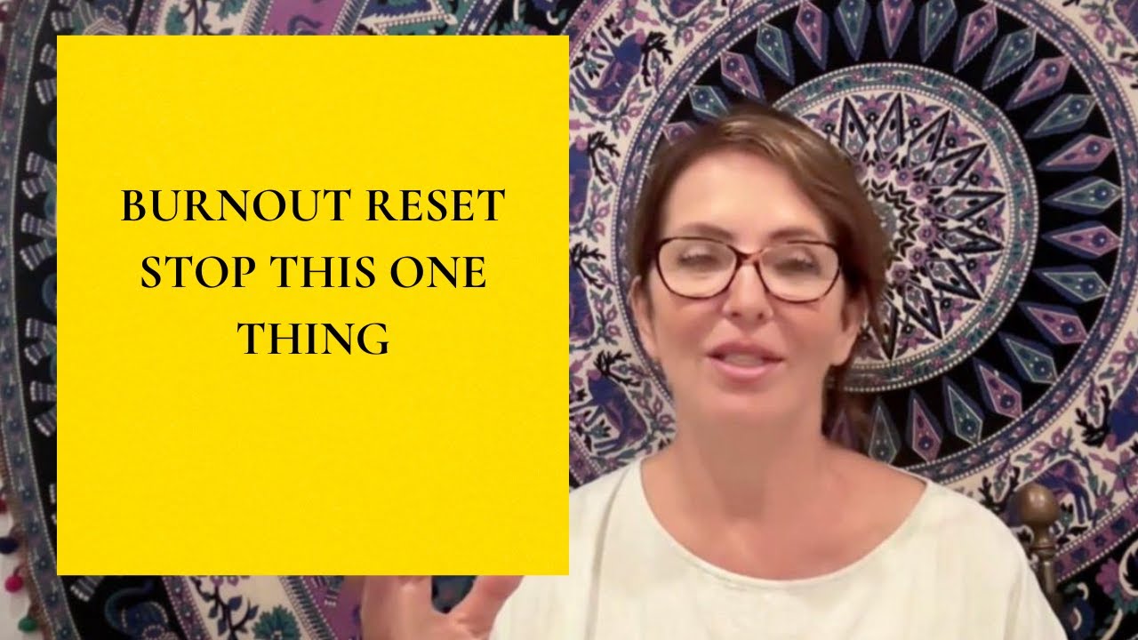 Burnout Isn’t From Doing Too Much — It’s From THIS (Instant Reset)Title
