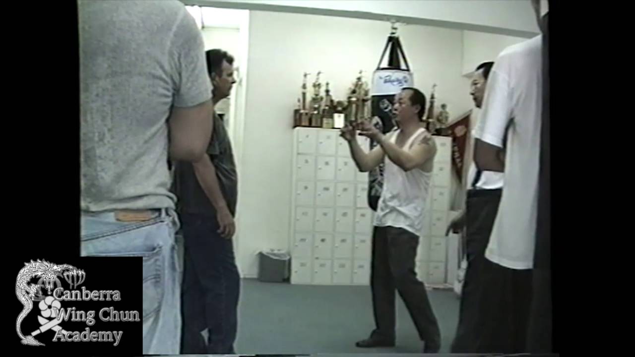 Wan Kam Leung Allan Graham How to Use Tan Sau Wing Chun Kung Fu