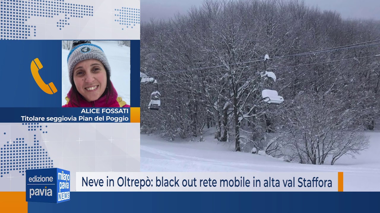 Ancora pioggia e tanta neve in Oltrepò: strade ok, ma black out rete mobile in alta val Staffora