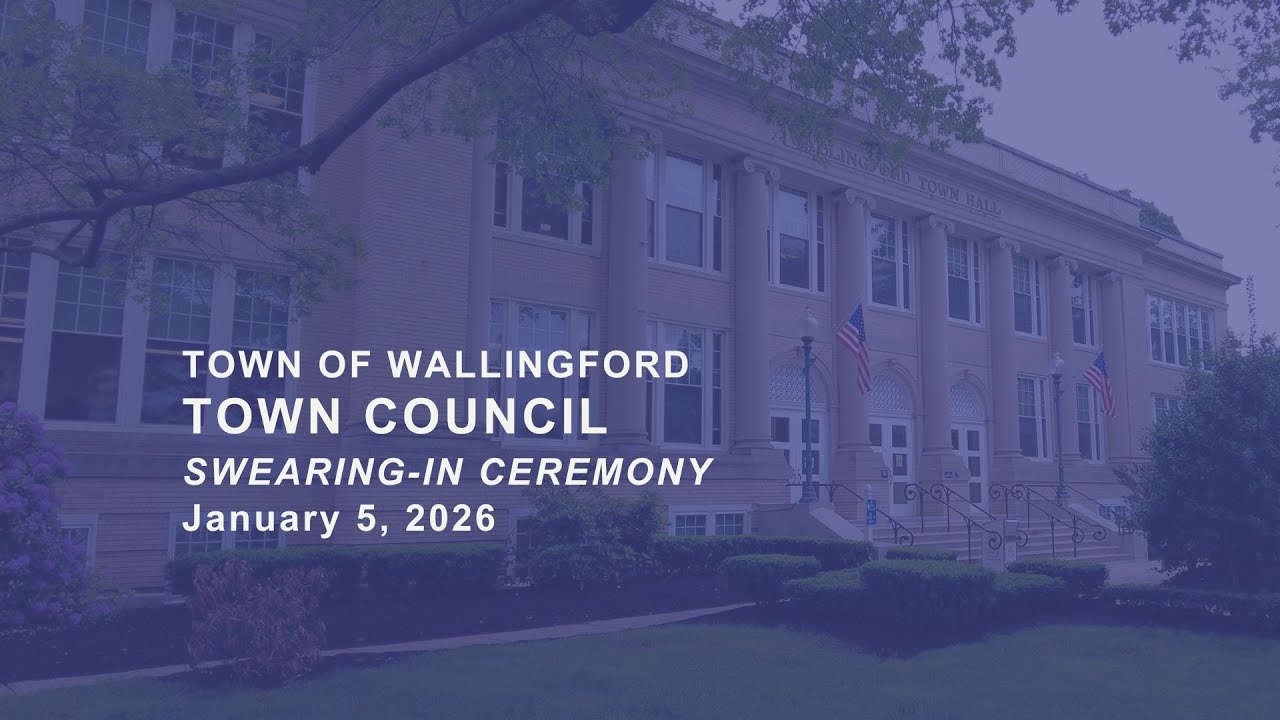 Town Council - Swearing-In Ceremony - Monday, January 5, 2026
