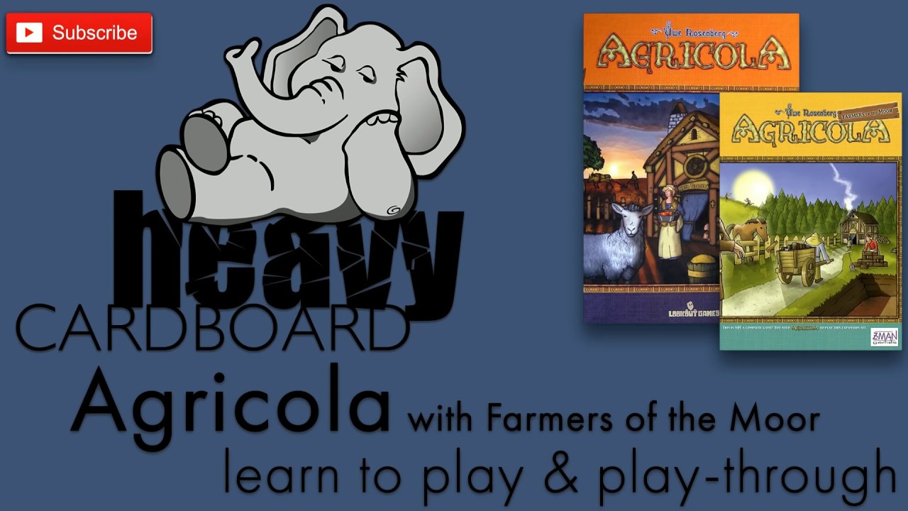 Agricola 4p Play-through, Teaching, & Roundtable discussion by Heavy Cardboard