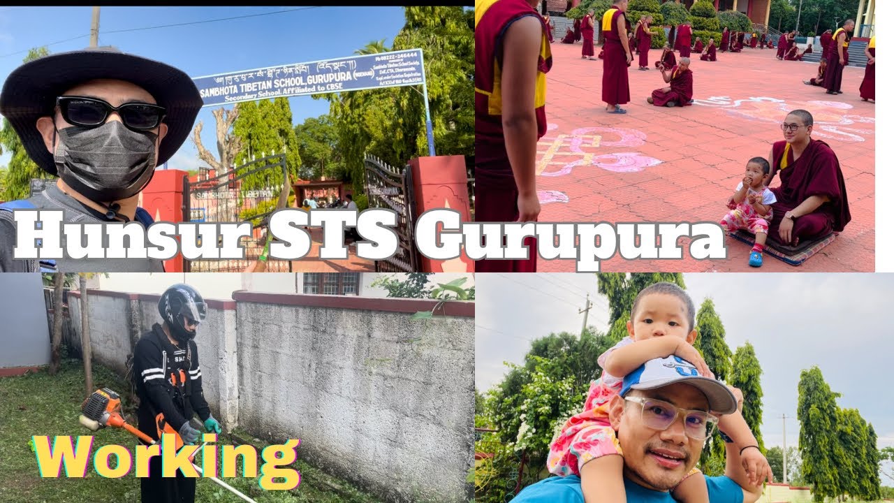 Cleaning STS Gurupura surrounding / Evening walk with my family /