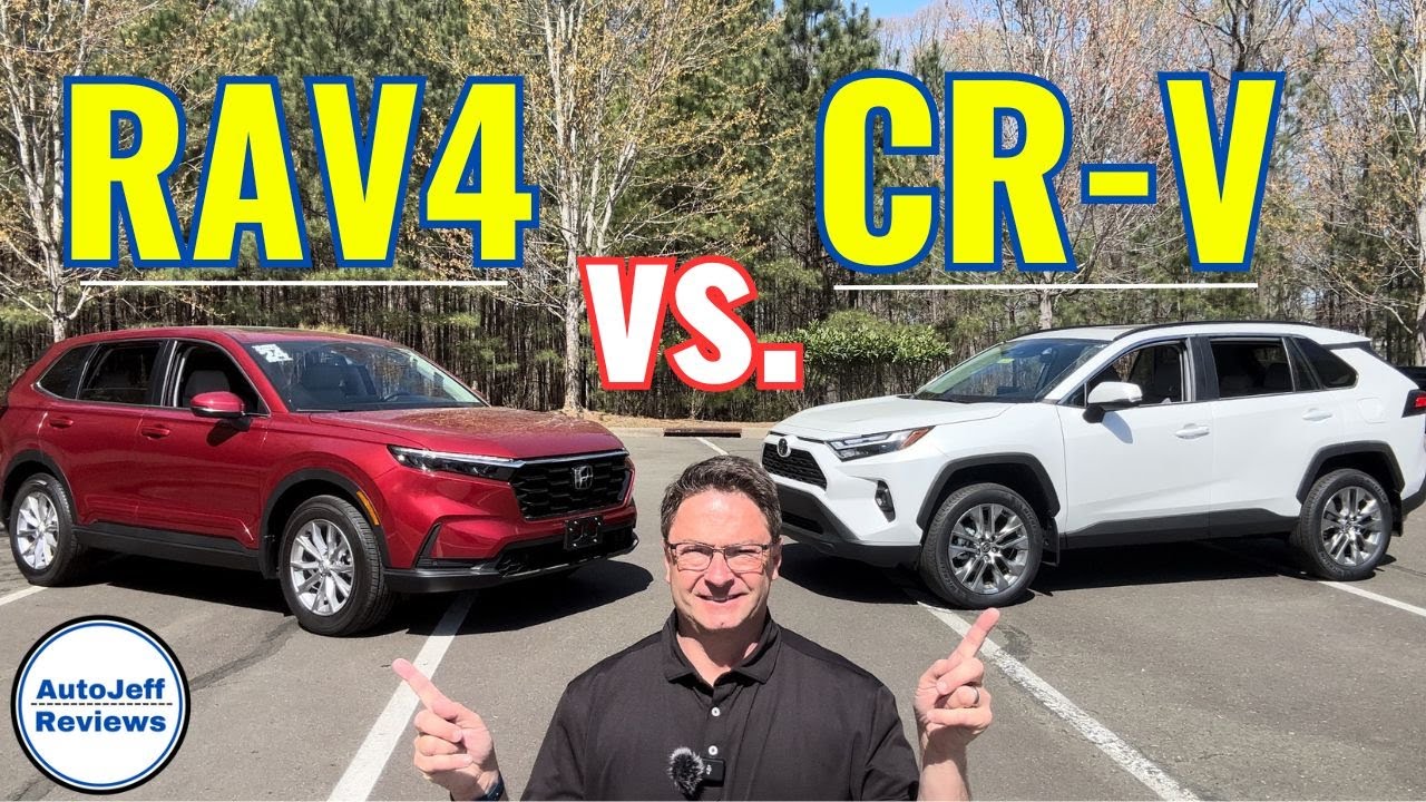 SUV Battle: 2024 Honda CR-V vs 2024 Toyota RAV4!