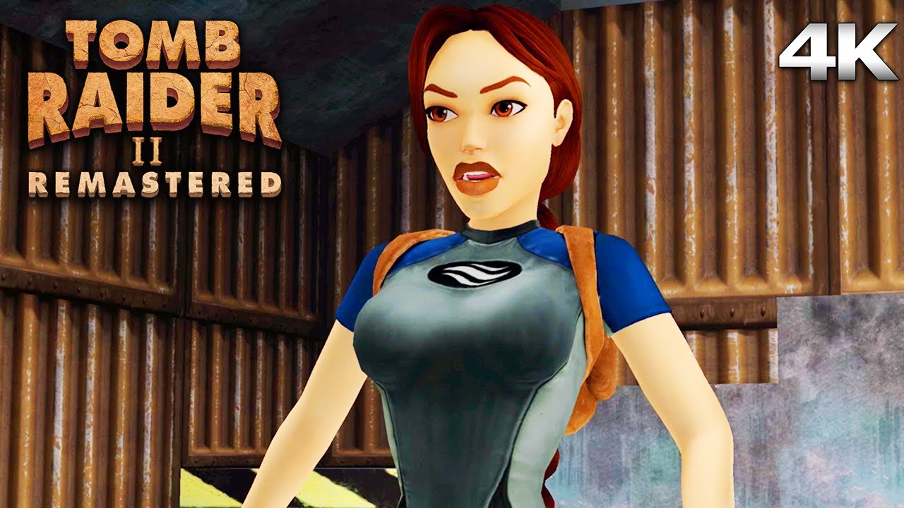 TOMB RAIDER 2 REMASTERED All Cutscenes (Full Game Movie) 4K 60FPS Ultra HD