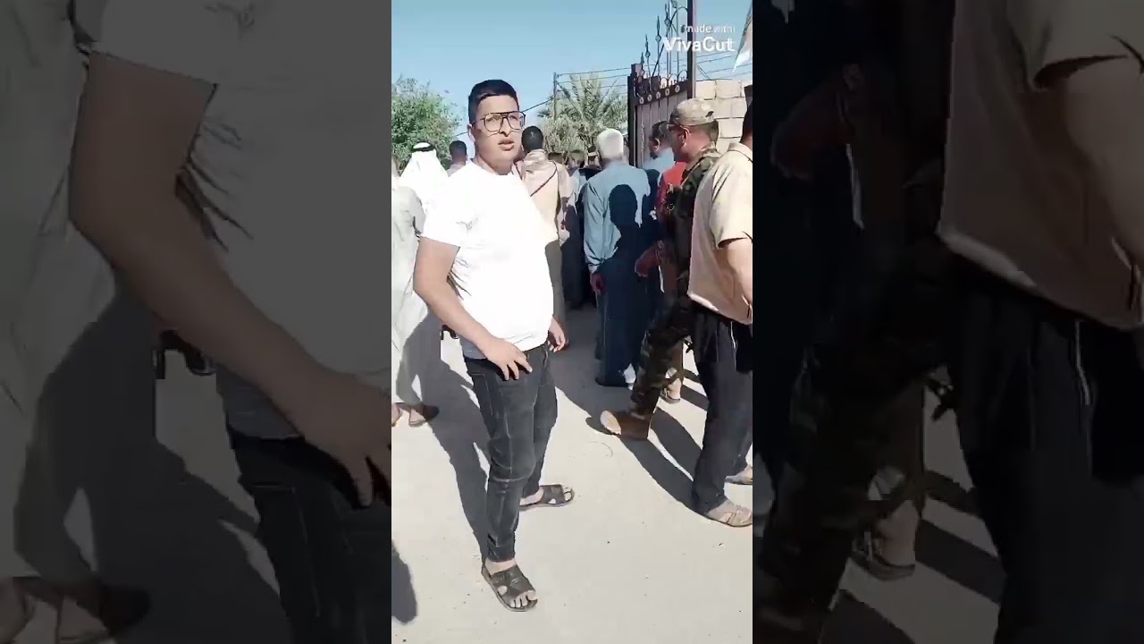 @جانب من تشييع  جثمان امير قبيلة الجبور عبد الرزاق بن مجبل الوگاع