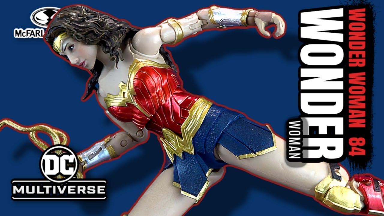 McFarlane Toys DC Multiverse 1984 Wonder Woman Figure | Video Review