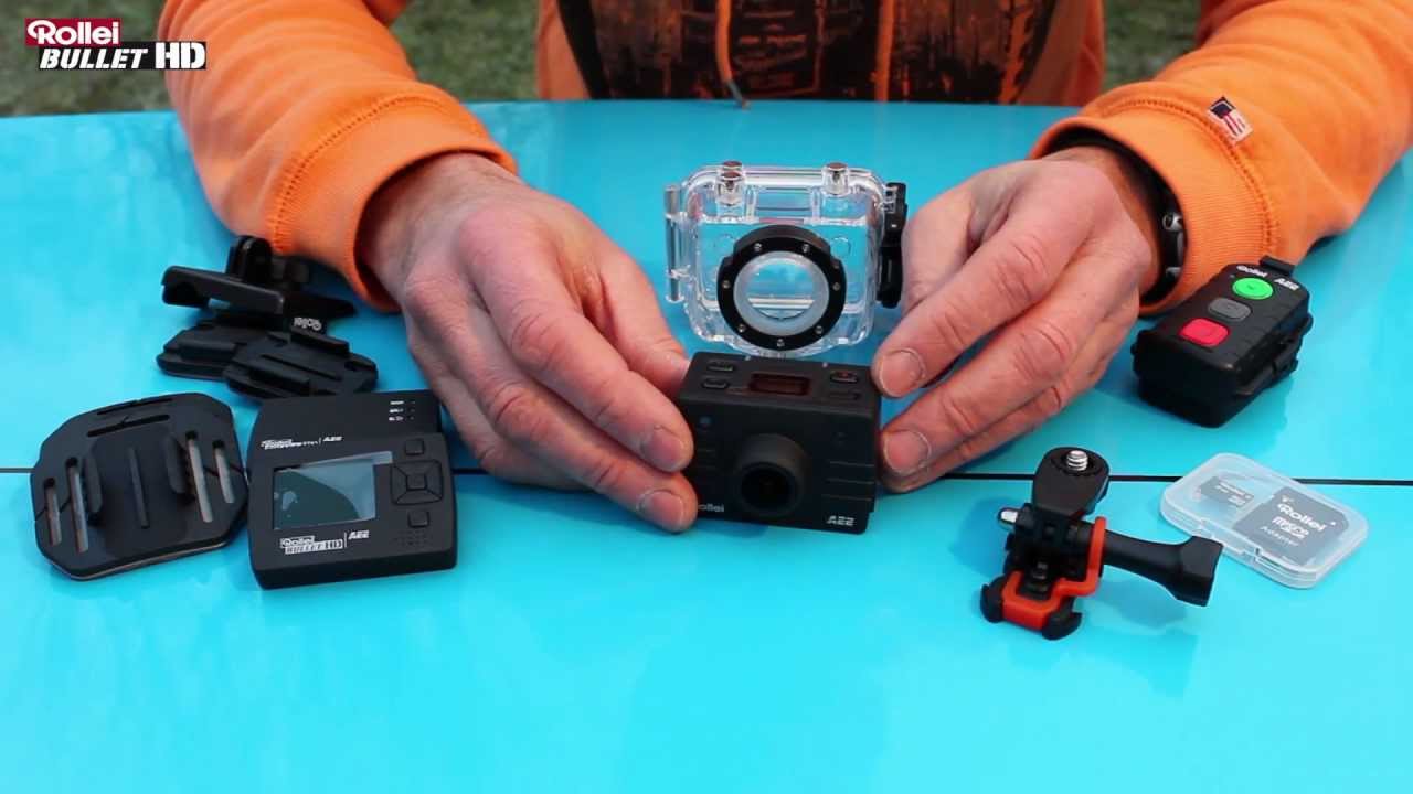 Презентация новой камеры Rollei Bullet 5S -1080p- (на английском языке)