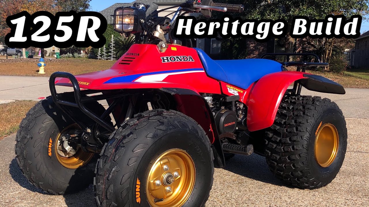 Classis Honda Fourtrax Trx 125 ~ R Spec!