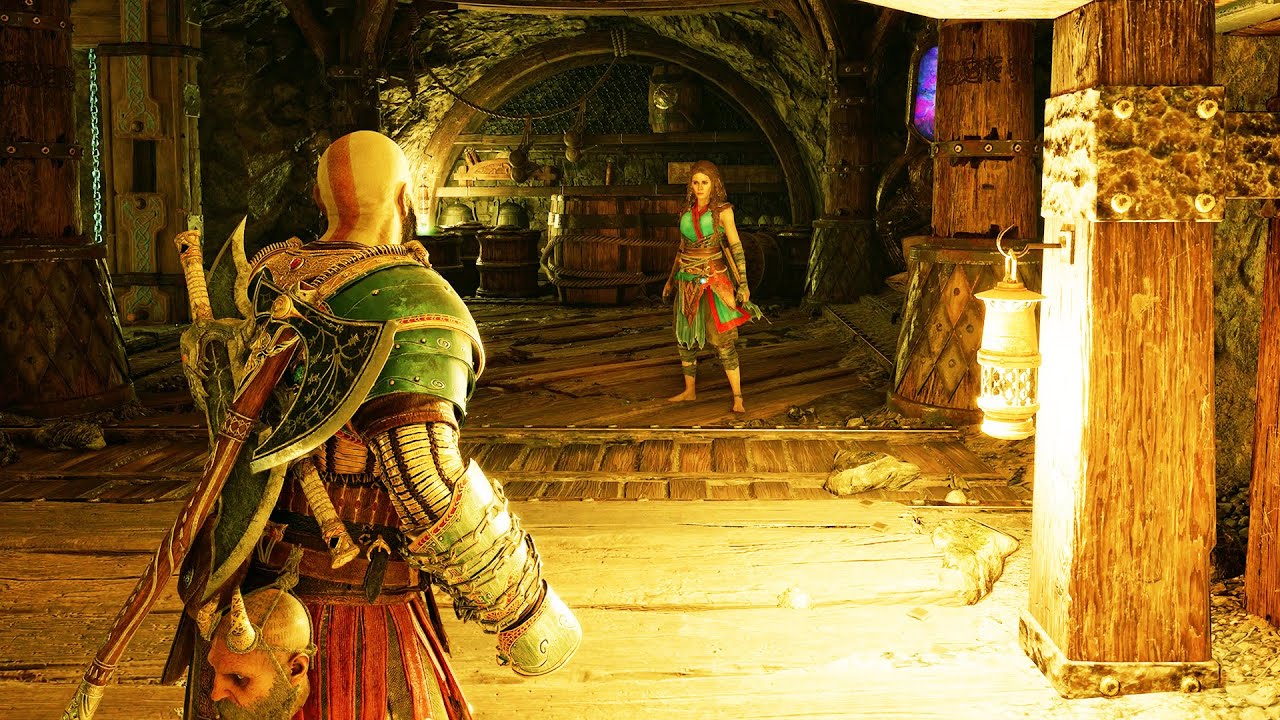 Freya Convinces Kratos He is the Champion of the Giants - God of War Ragnarok