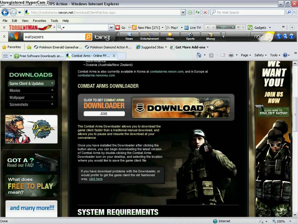 how to download combat arms online