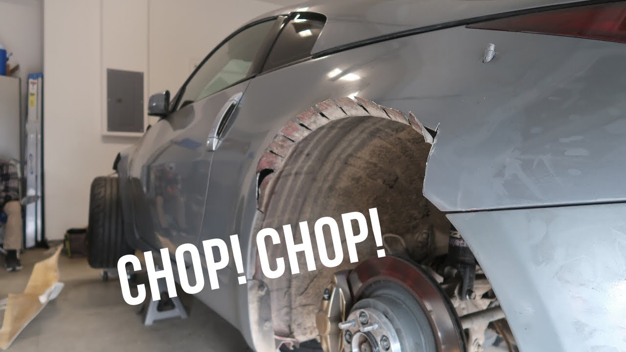 How to: Cut Rear Quarter Panels | 350z Widebody Part 2 | (Season 5 Episode 2)
