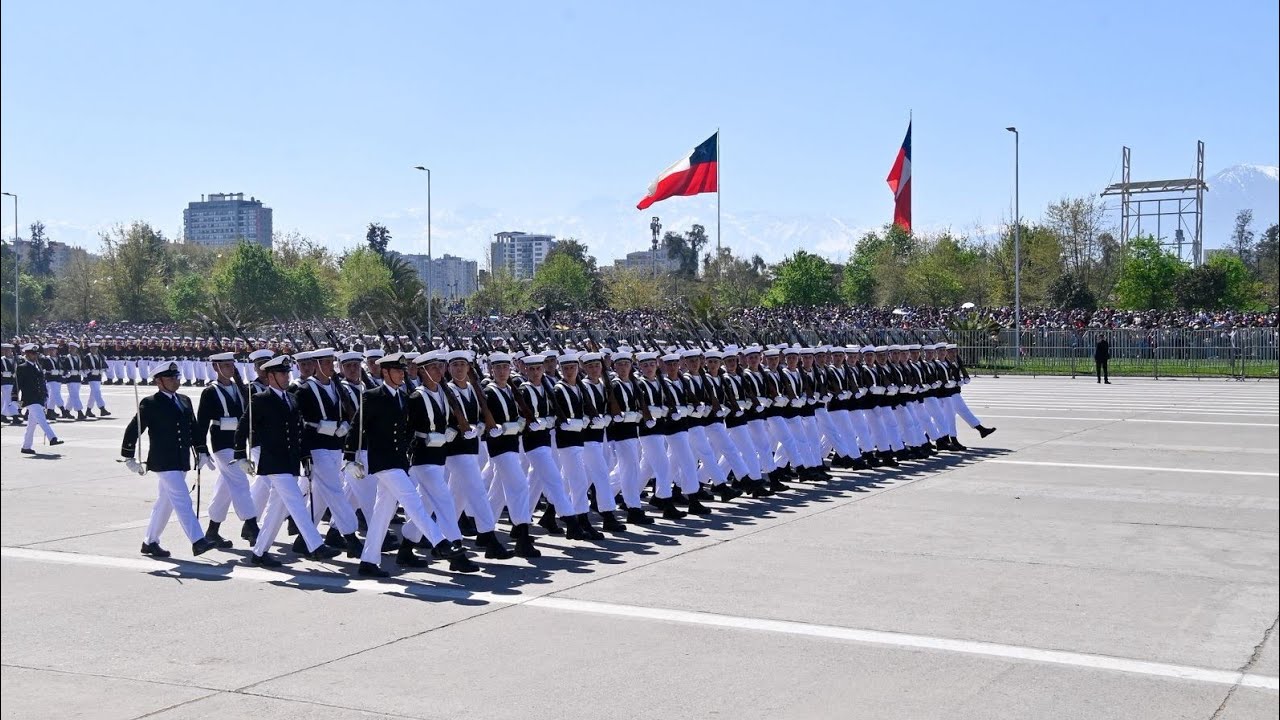 Armada de Chile particip&oacute; en la Gran Parada Militar 2025