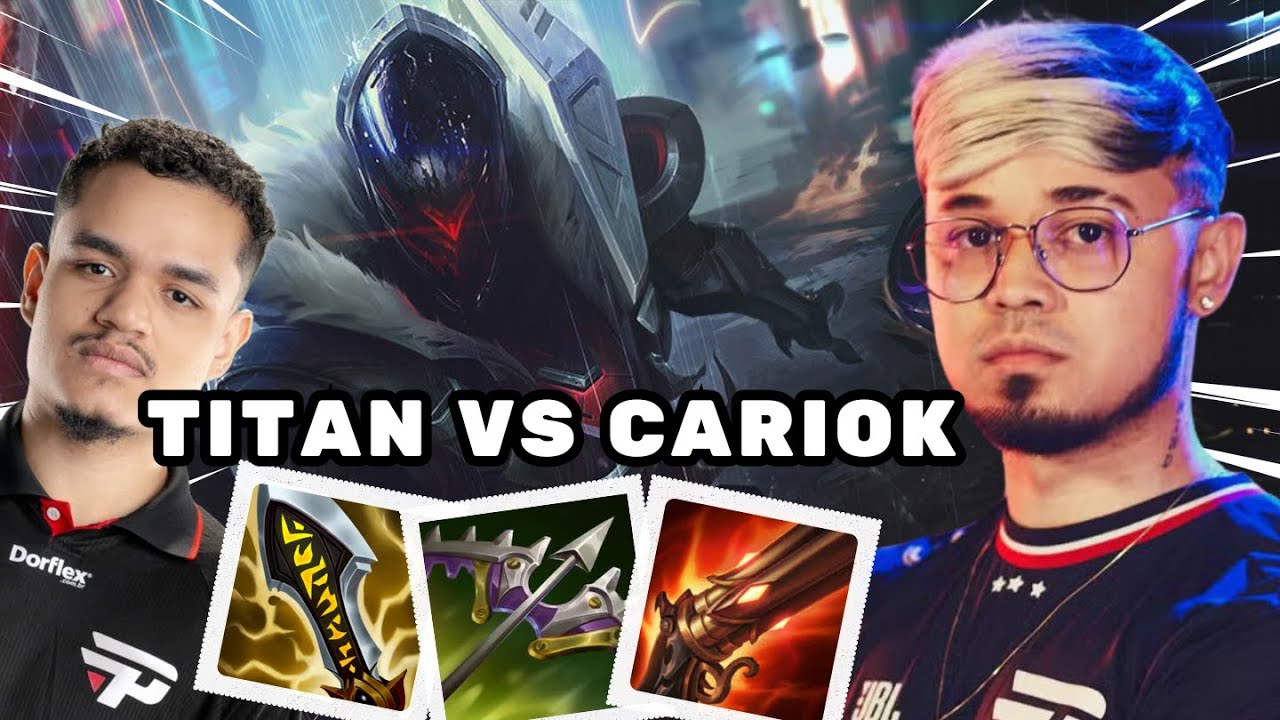 TITAN DE JHIN ADC vs CARIOK DE EZREAL - CORTES LEAGUE OF LEGENDS