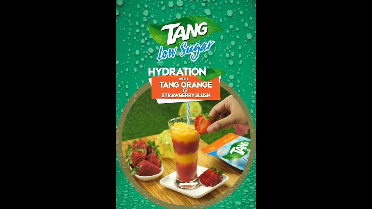 Tang Orange & Strawberry Slush
