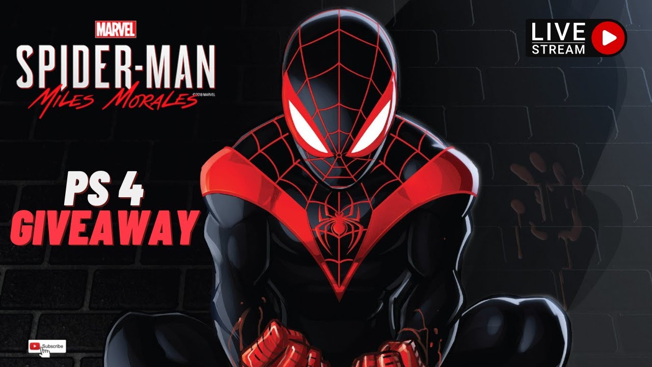 🔴Spiderman  LiveStream || PS4 Giveaway #spiderman_miles_morles #igamingguru #Telugustreamer