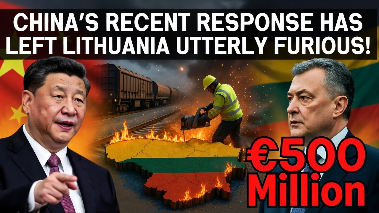 Lithuania Gave In to China &mdash; What Beijing Did Next Sparked OUTRAGE Across Europe!