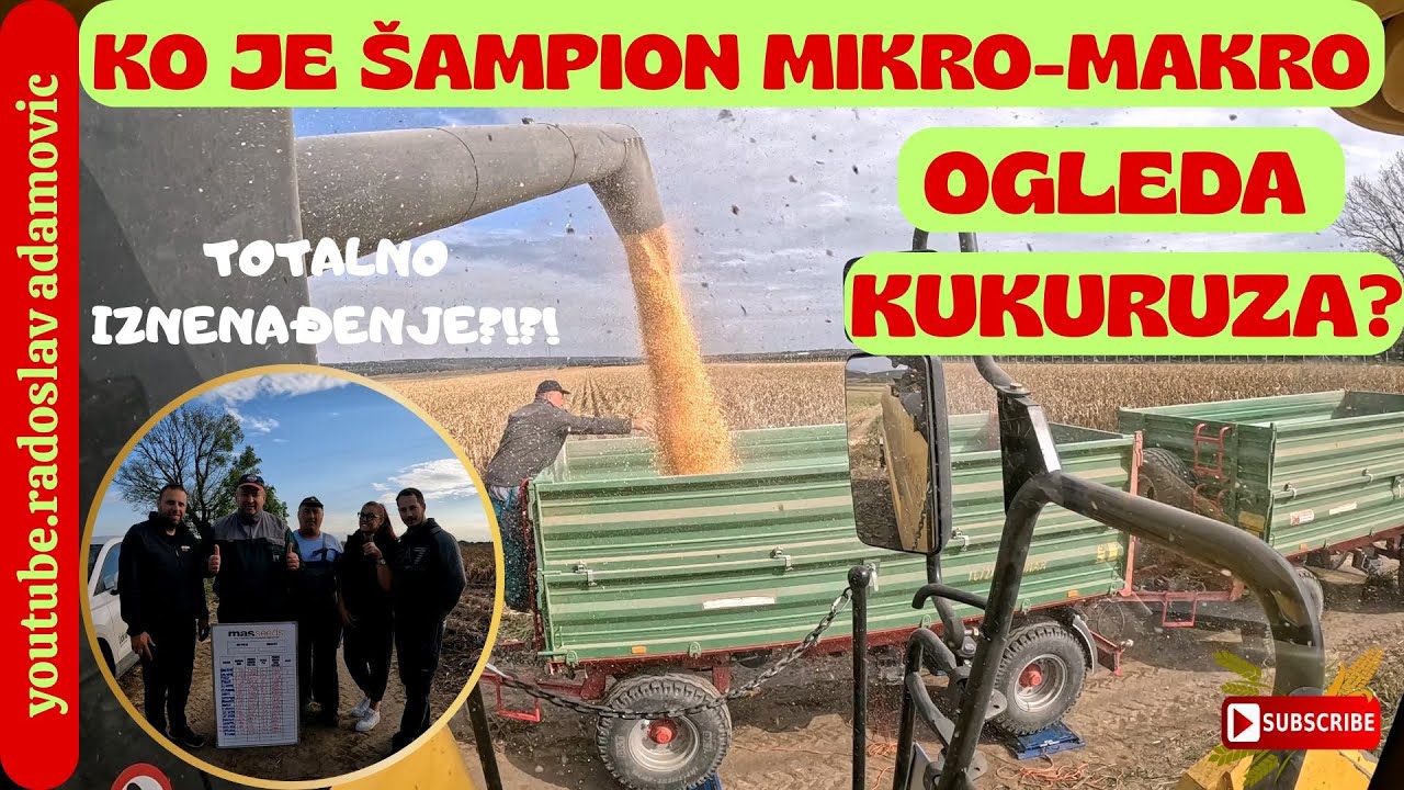 REZULTATI MIKRO-MAKRO OGLEDA KUKURUZA KOJI SU ME TOTALNO IZNENADILI!!! KO JE ŠAMPION???
