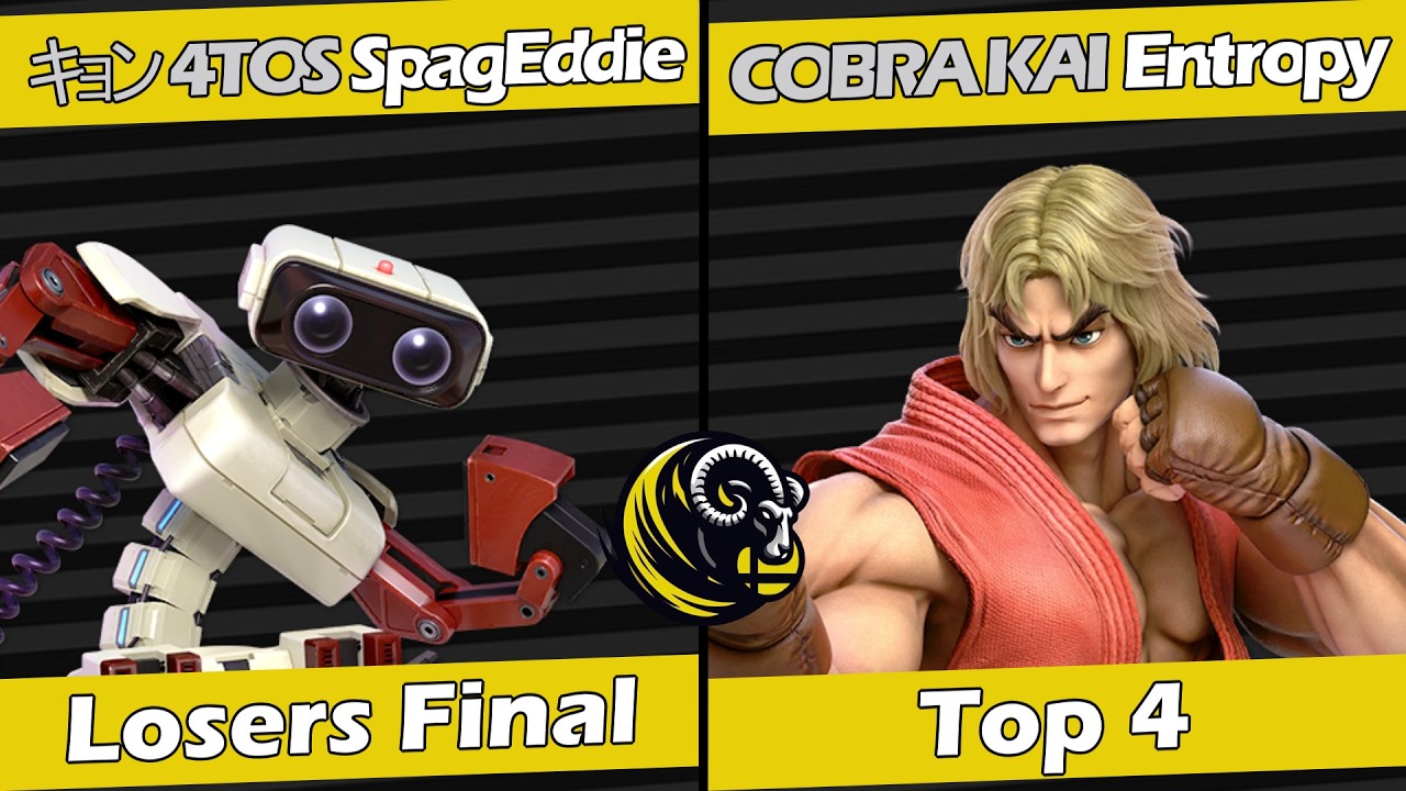 QuitYourFriendlies 68 Losers Final - SpagEddie (R.O.B) vs Entropy (Little Mac, Ken)