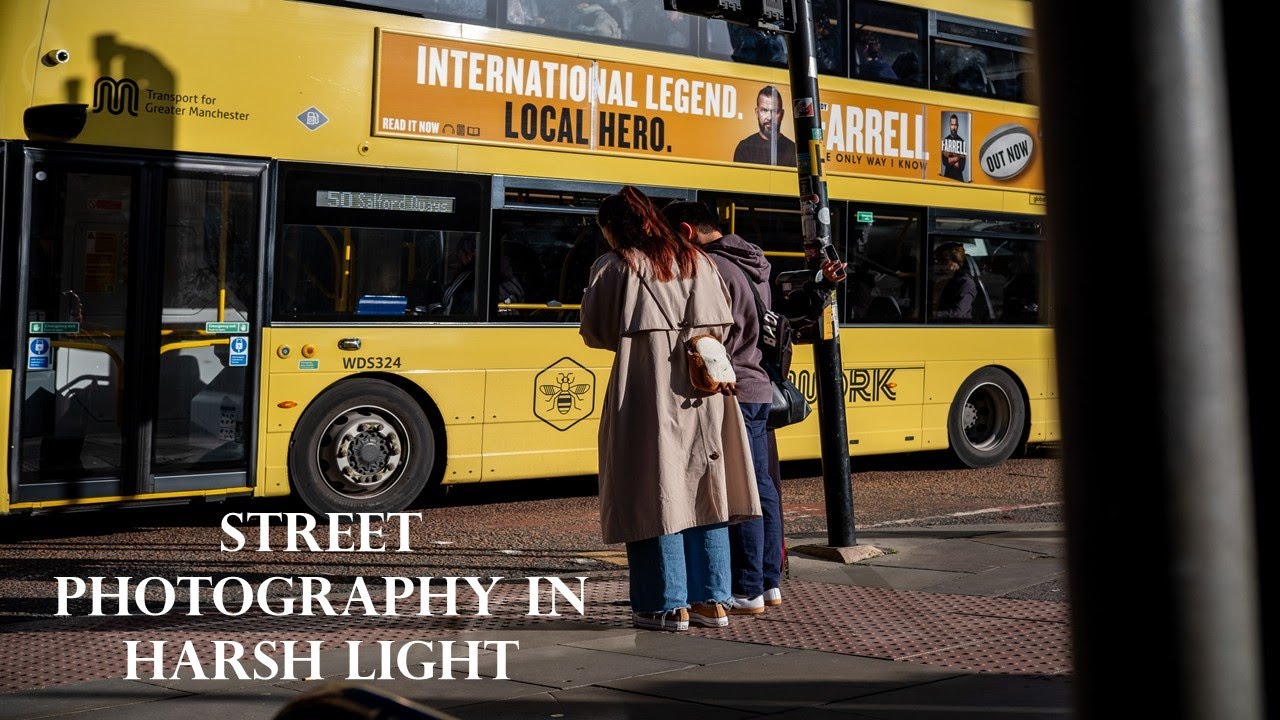 Street Photography POV In Harsh Light #manchester #pov #photography