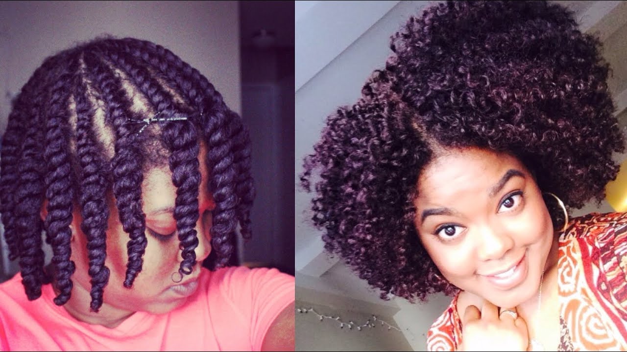 Natural Hair | Updated Flat-Twist Out