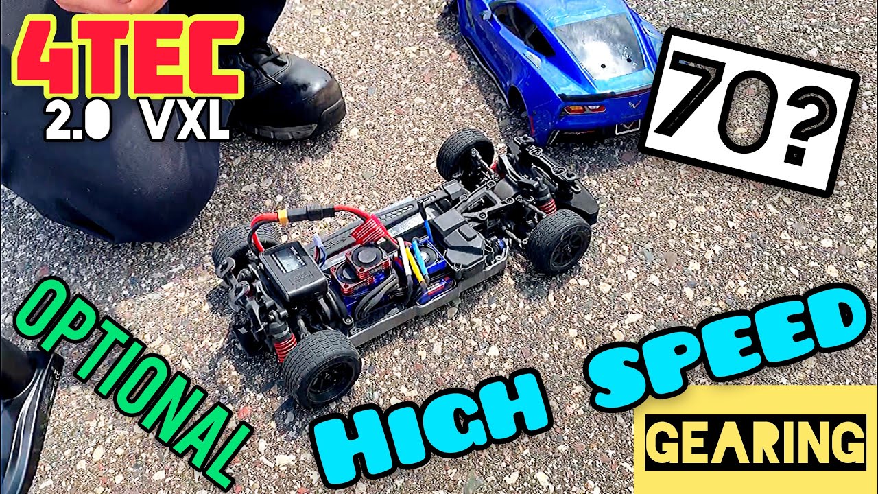 LunchBreakRC - Can The 4-Tec 2.0 VXL Really Do 70mph? Round 1