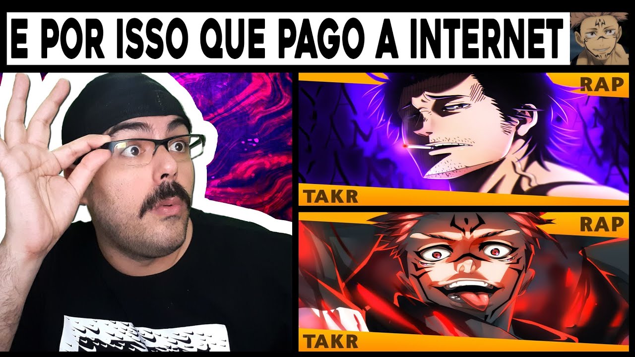 REACT - TAKERU / Rap do Yami - CORTE DIMENSIONAL / Rap do Sukuna O REI DAS MALDIÇÕES