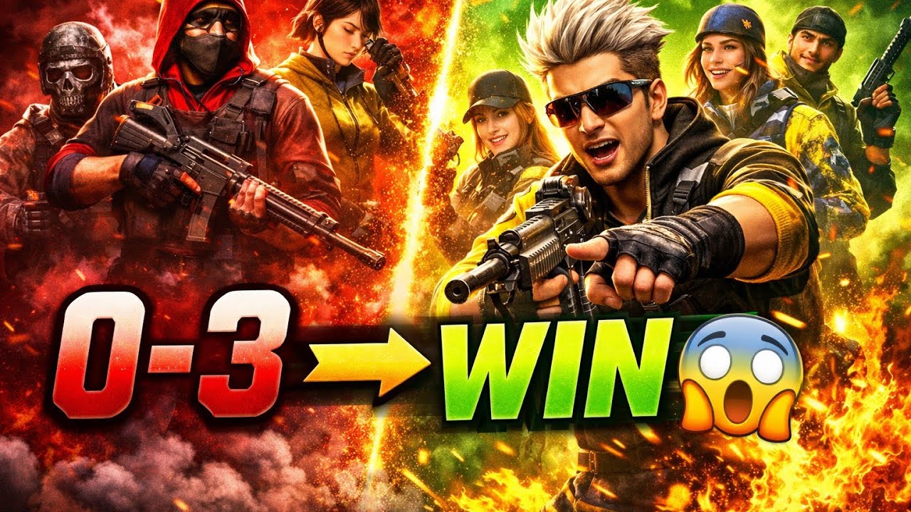 IMPOSSIBLE COMEBACK 🔥😎 | CS MATCH