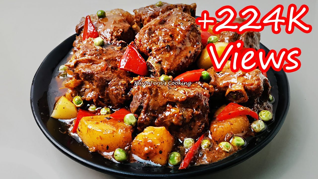 SIGURADONG SIRA NANAMAN ANG DIET MO PAG NATIKMAN MO ANG KAKAIBANG SARAP NITONG PORK RIBS SINANTOMAS!