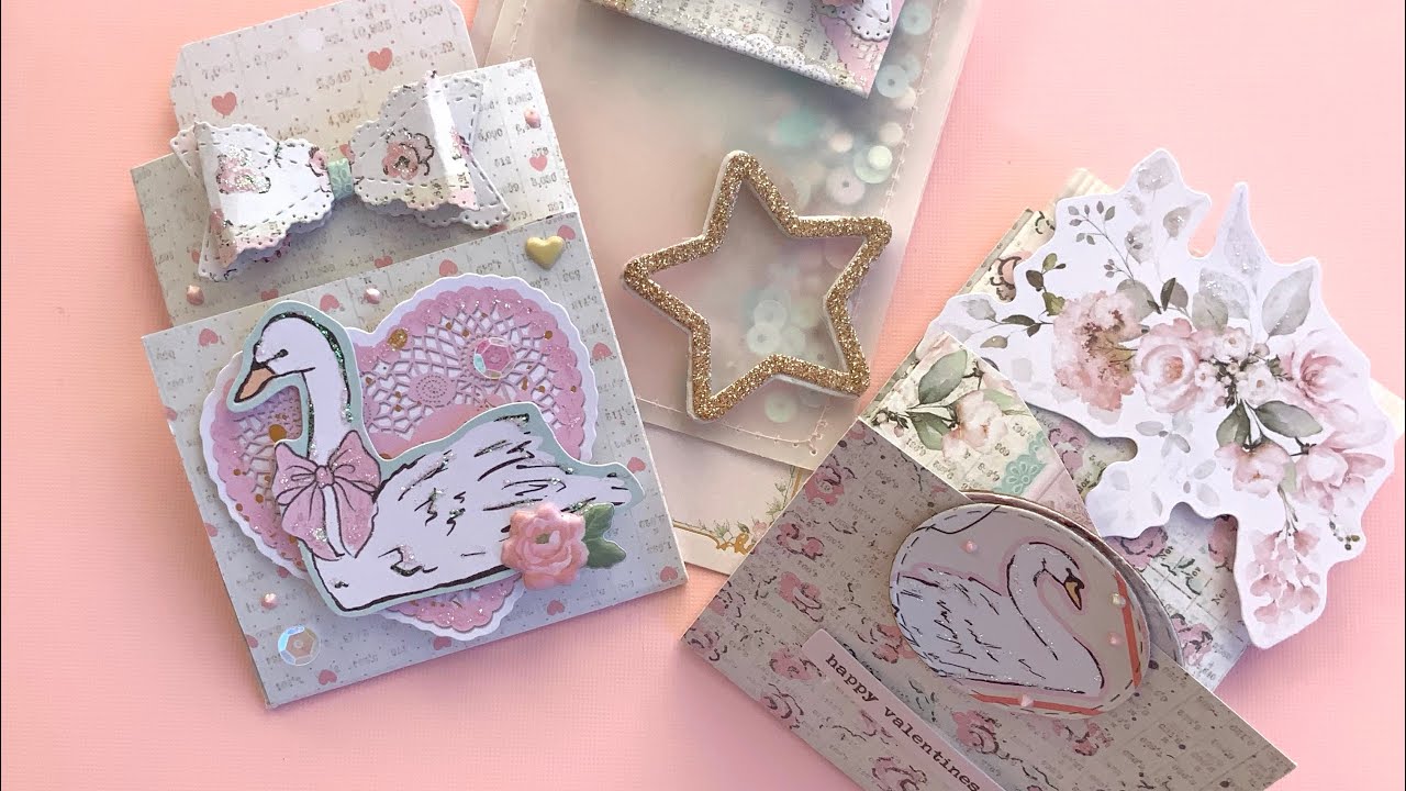 Valentines 💗Series 6x6 Paper Projects Pocket Album w/ Fun Embellishment Ideas