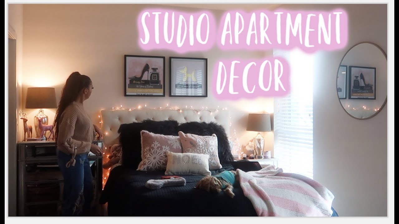 Studio Apartment Decorate With Me + Clean With Me