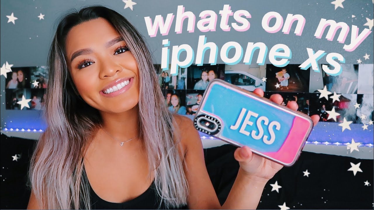WHATS ON MY iPHONE XS 2020!