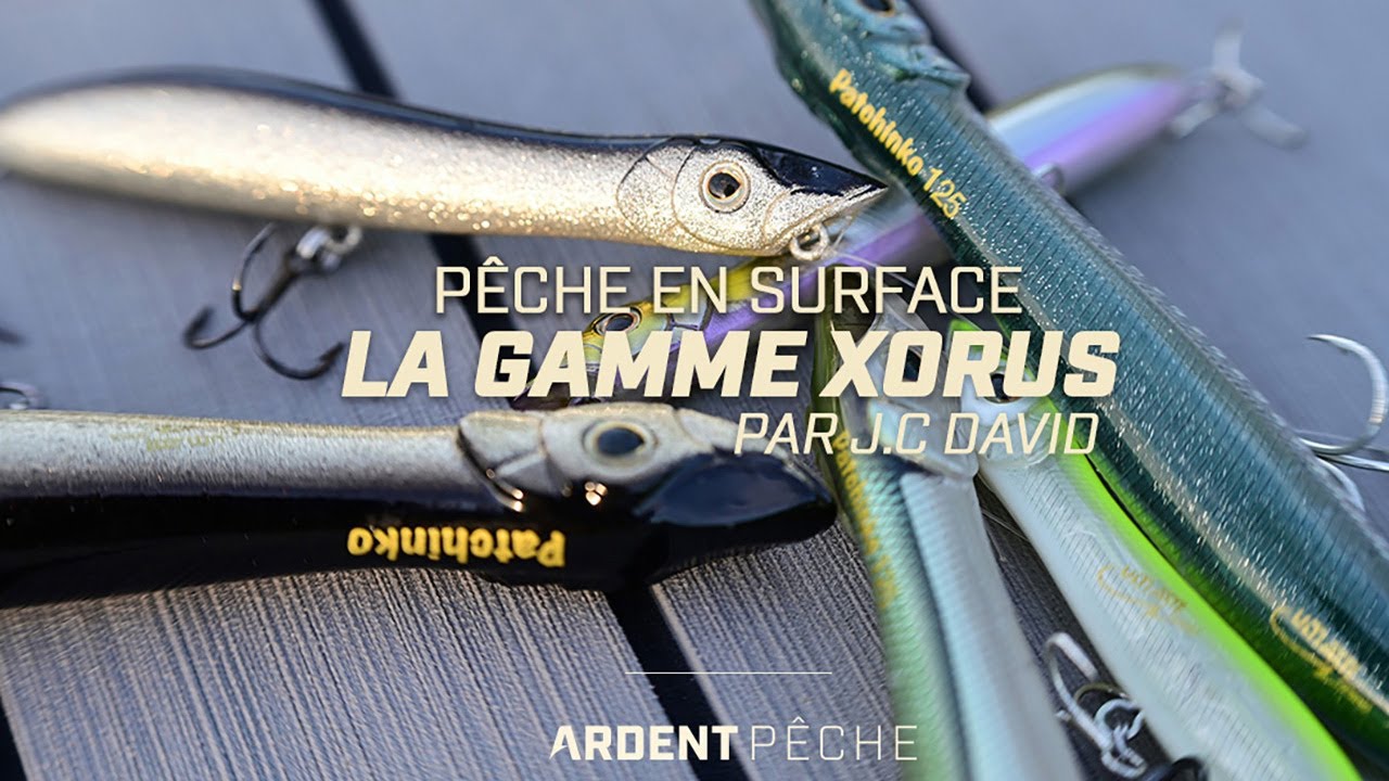 TOPWATER : la gamme XORUS présentée par J.C David