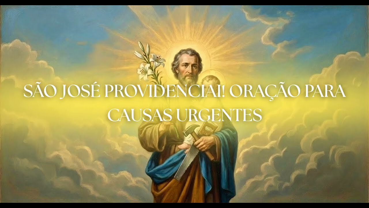 Oração de São José para CAUSAS URGENTES | Fé, Proteção e Providência