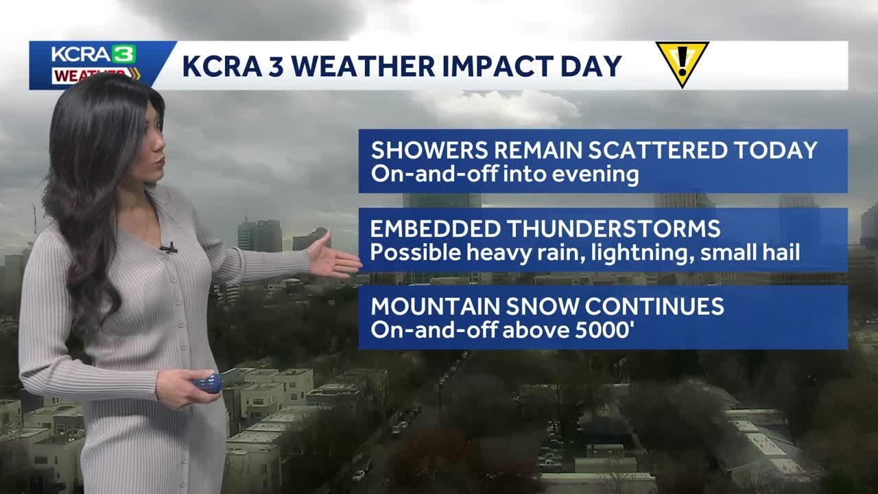 NorCal Forecast | Much-needed rain, snow showers continue Wednesday