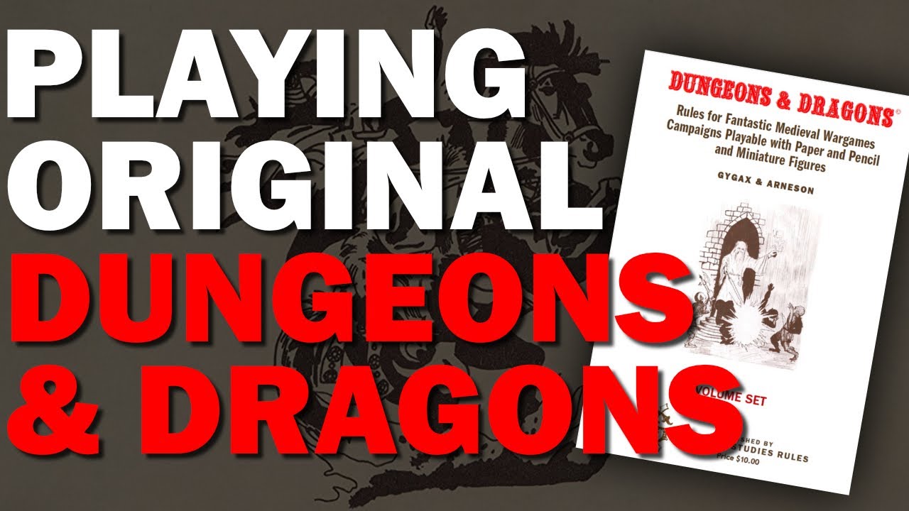 Как играть в оригинальную D&D